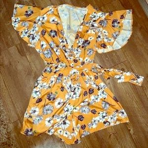 Shein Flower Romper